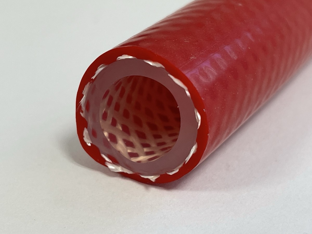 M. tuyau silicone rouge ral 3020 alimentaire 70 shº (±5) ø 18 x 8